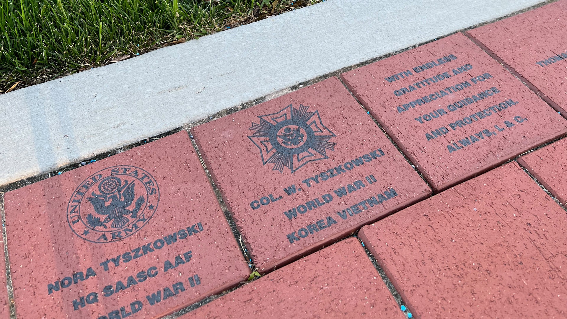Commemorative Bricks